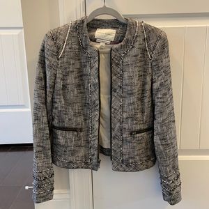 Banana Republic Jaceket. Black and White size 4